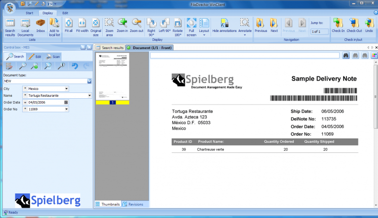 The DM Group FileDirector – (Efalia)